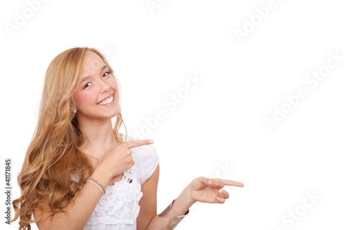 Photo: pointing pointing