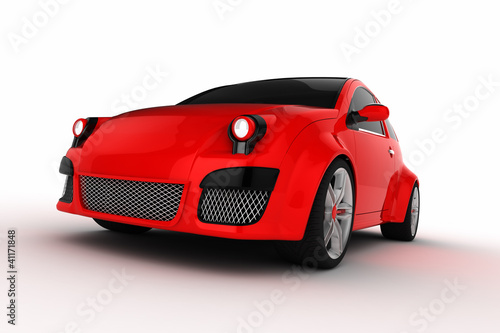 Illustration: Cartoon Concept Car Cartoon Concept Car