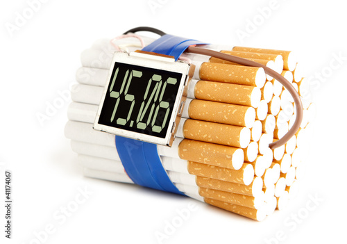 Illustration: cigarette bomb cigarette bomb