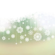 Christmas background with snowflakes. EPS 8