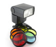 Color filter for lenses and photoflash Color filter for lenses and photoflash