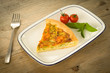 Tortino di zucchine e gamberetti
