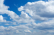 Foto: Quellwolken am blauen Himmel Quellwolken am blauen Himmel
