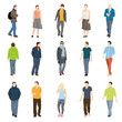 15 Silhouetten Jugend modern