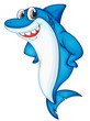 Comical shark