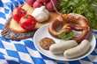Bavarian white sausages Bavarian white sausages
