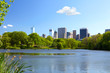 The Lake at Central Park in New York City