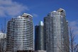 modern exterior with balconies, downtown in Toronto
