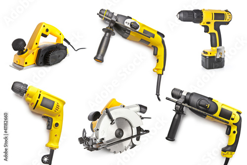 Photo: Electric tool set Electric tool set