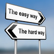 Making choices.
