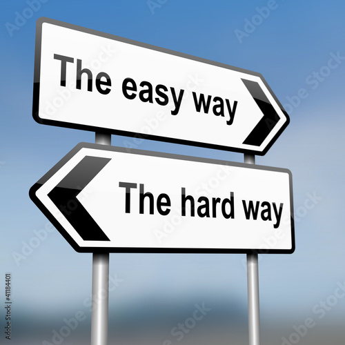 Illustration: Making choices. Making choices.