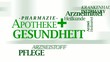 Apotheke gesundheit pharmazie pflege tag cloud video