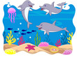 Dolphin cartoon