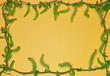 Frame yellow green....