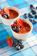 Creme brulee (cream brulee, burnt cream)