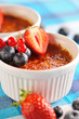 Creme brulee (cream brulee, burnt cream)