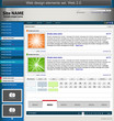 Web design elements set