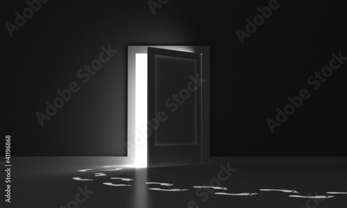 Ilustração: The door The door