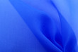 blue fabric orgaza texture
