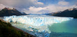 Perito Moreno Glacier panorama in Patagonia, South America