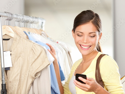 Photo: Modern woman shopping Modern woman shopping