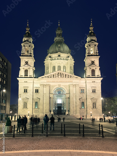 St. Stephen Basilica In Budapest, Hungary