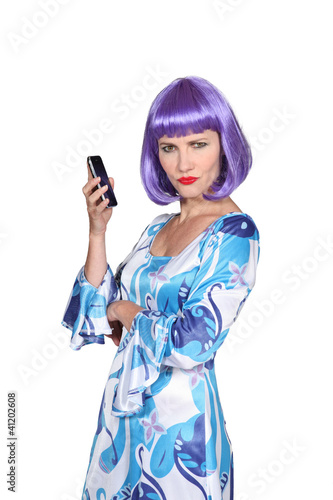 Photo: Eccentric woman Eccentric woman
