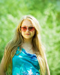 woman wearing sunglasses woman wearing sunglasses