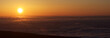 Sunsent on top of Mount Teide in Spain Sunsent on top of Mount Teide in Spain