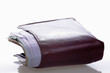 full wallet with euro bills