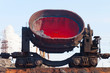 Molten steel bucket.