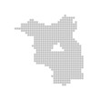 Pixelkarte - Brandenburg