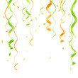 St. Patrick background made of ribbons St. Patrick background made of ribbons