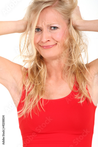 Photo: verrückte Frau verrückte Frau