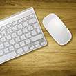 overhead keyboard and mouse