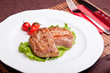 Grilled steak