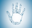 open palm