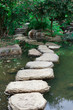 Rock garden in the park of Thailand