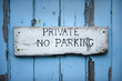 Photo: no parking sign no parking sign