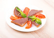 Crostinis with olive tapenade