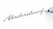 Stift Konzept - Abschreibung!