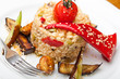 risotto with vegetable
