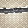 Luxury gold ripped background