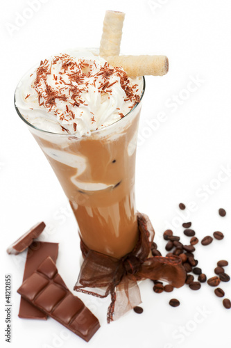 Photo: Ice coffee. Ice coffee.