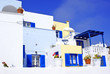 Old Greek  traditional house in Santorini island, Greece