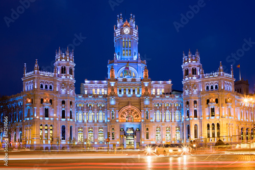 Photo: Palacio de Comunicaciones in Madrid Palacio de Comunicaciones in Madrid