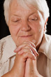 Elderly woman's portrait