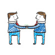 Illustration: Handshake Handshake