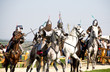 Photo: Knights battle Knights battle