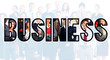 Business collage.